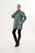 Load image into Gallery viewer, The Prado Reversible Green Leather Women Jacket