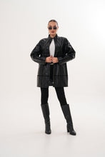 Load image into Gallery viewer, The Prado Reversible Black Leather Women Leather Jacket
