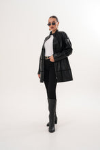 Load image into Gallery viewer, The Prado Reversible Black Leather Women Leather Jacket