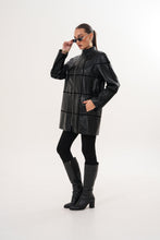 Load image into Gallery viewer, The Prado Reversible Black Leather Women Leather Jacket