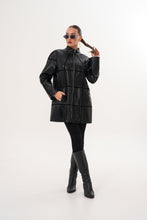 Load image into Gallery viewer, The Prado Reversible Black Leather Women Leather Jacket