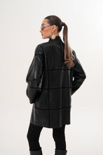 Load image into Gallery viewer, The Prado Reversible Black Leather Women Leather Jacket
