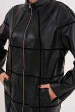Load image into Gallery viewer, The Prado Reversible Black Leather Women Leather Jacket