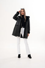 Load image into Gallery viewer, The Belluna Black Shearling Women Jacket