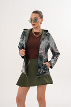 Load image into Gallery viewer, The Avelyn Reversible Olive Green Leather Women Jacket