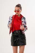 Load image into Gallery viewer, The Elvaris Reversible Red Leather Women Jacket