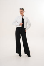 Load image into Gallery viewer, The Elvaris Reversible White Leather Women Jacket
