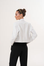 Load image into Gallery viewer, The Elvaris Reversible White Leather Women Jacket