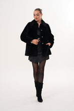 Load image into Gallery viewer, The Ava Reversible Shearling Leather Women Jacket