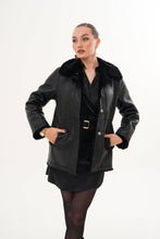 Load image into Gallery viewer, The Ava Reversible Shearling Leather Women Jacket