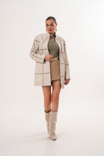 Load image into Gallery viewer, The Prado Reversible Cream  Leather Women Jacket