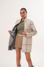 Load image into Gallery viewer, The Prado Reversible Cream  Leather Women Jacket