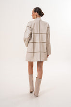 Load image into Gallery viewer, The Prado Reversible Cream  Leather Women Jacket