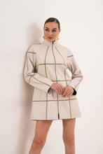 Load image into Gallery viewer, The Prado Reversible Cream  Leather Women Jacket