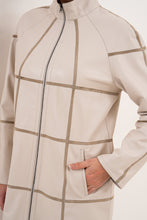 Load image into Gallery viewer, The Prado Reversible Cream  Leather Women Jacket