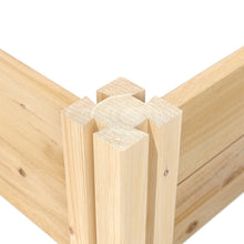 Load image into Gallery viewer, 4 ft x 4 ft Cedar Wood Raised Garden Bed - Made in USA