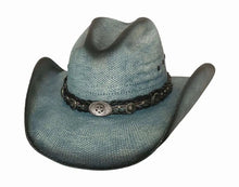 Load image into Gallery viewer, Bullhide Into You- Straw Cowgirl Hat