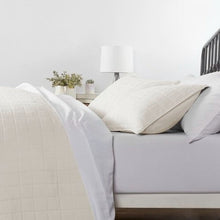 Load image into Gallery viewer, 3 Piece Microfiber Farmhouse Coverlet Bedspread Set Ivory, King/California King
