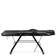 Load image into Gallery viewer, Black Adjustable Massage Bed Salon Chair w/ Hydraulic Stool