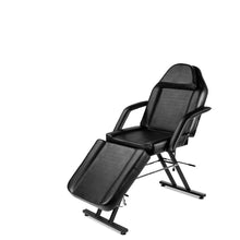 Load image into Gallery viewer, Black Adjustable Massage Bed Salon Chair w/ Hydraulic Stool