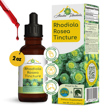Load image into Gallery viewer, Rhodiola Rosea Tincture – Natural Stress &amp; Energy Support (2 oz)