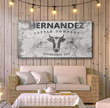 Load image into Gallery viewer, Cattle Company Sign II