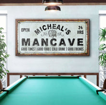 Load image into Gallery viewer, Man Cave Sign