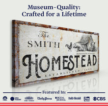 Load image into Gallery viewer, Homestead Sign