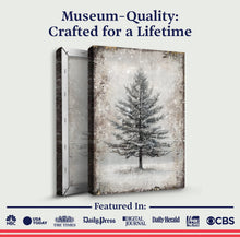 Load image into Gallery viewer, Vintage Christmas Tree Wall Art with Free 100+ Christmas Print