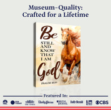 Load image into Gallery viewer, Be Still And Know That I Am God Psalm 46:10 Faith Sign VI