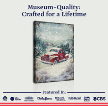 Load image into Gallery viewer, Vintage Truck With Christmas Tree Wall Art II