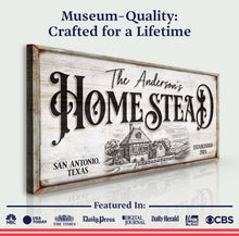 Load image into Gallery viewer, Homestead Sign X