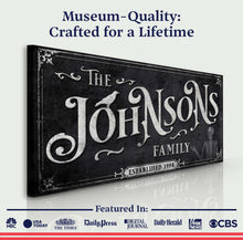 Load image into Gallery viewer, Personalized Gothic Sign III