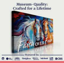 Load image into Gallery viewer, Faith Over Fear Faith Sign IV