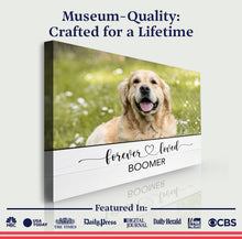Load image into Gallery viewer, Pet Memorial Sign Forever Loved