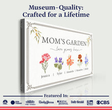 Load image into Gallery viewer, Mother's Day Sign Love Grows Here Mom's Garden