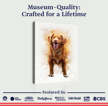 Load image into Gallery viewer, Pet Memorial Portrait Watercolor Sign