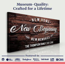 Load image into Gallery viewer, New Home Sign III