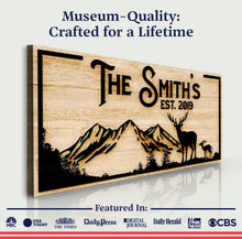 Load image into Gallery viewer, Family Mountain Sign II