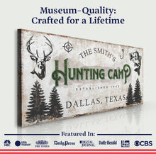 Load image into Gallery viewer, Fishing And Hunting Sign