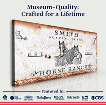 Load image into Gallery viewer, Rustic Horse Ranch Sign III