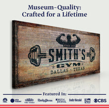 Load image into Gallery viewer, Gym Sign V