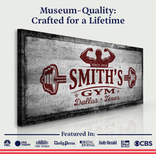 Load image into Gallery viewer, Gym Sign VI