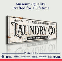 Load image into Gallery viewer, The Laundry Room Sign VIII