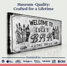 Load image into Gallery viewer, Bar Sign VI