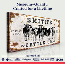 Load image into Gallery viewer, Personalized Cattle Sign II