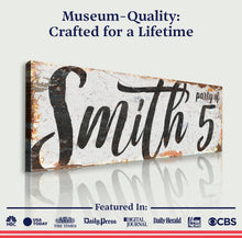 Load image into Gallery viewer, Personalized Party of Family Sign II