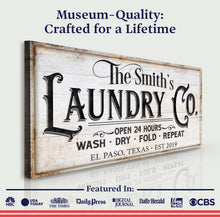 Load image into Gallery viewer, The Laundry Room Sign IX