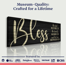 Load image into Gallery viewer, Bless The Food Before Us And The Love Between Us Sign VI