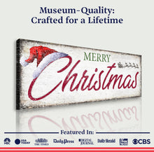 Load image into Gallery viewer, Vintage Merry Christmas Sign IV